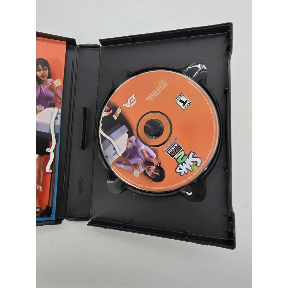 The Sims 2 Open for Business Expansion Pack PC CD-ROM EA Maxis 2006 Complete